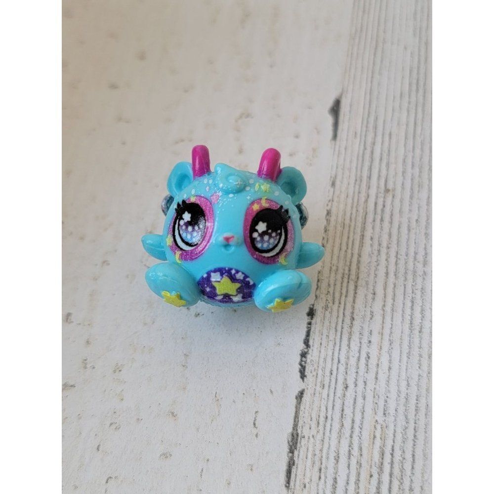 Mini sml blue angel bear ball pet doll accessory toy figure